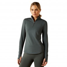 Ariat Women's Gridwork 2.0 1/4 Zip Baselayer (Urban Chic) Ariat Women's Gridwork 2.0 1/4 Zip Baselayer (Urban Chic)