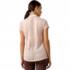 Ariat Womens Breathe 1/2 Zip Cap Sleeve Top (Sepia Rose) Ariat Womens Breathe 1/2 Zip Cap Sleeve Top (Sepia Rose)