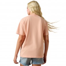 Ariat Womens Cowgirl At Heart Short Sleeve T Shirt (Tropical Peach) Ariat Womens Cowgirl At Heart Short Sleeve T Shirt (Tropical Peach)
