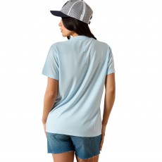 Ariat Womens Laguna Logo Short Sleeve T Shirt (Nantucket Breeze) Ariat Womens Laguna Logo Short Sleeve T Shirt (Nantucket Breeze)