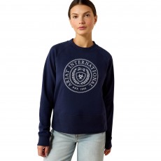 Ariat Womens Martine Sweatshirt (Navy) Ariat Womens Martine Sweatshirt (Navy)