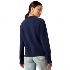 Ariat Womens Martine Sweatshirt (Navy) Ariat Womens Martine Sweatshirt (Navy)