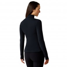 Ariat Womens Solveil 1/2 Zip Long Sleeve Baselayer (Black) Ariat Womens Solveil 1/2 Zip Long Sleeve Baselayer (Black)