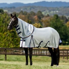 Weatherbeeta ComFiTec Airflow Fly Sheet Detach-A-Neck (Grey/Navy/Burgundy) Weatherbeeta ComFiTec Airflow Fly Sheet Detach-A-Neck (Grey/Navy/Burgundy)