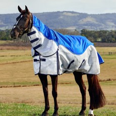 Weatherbeeta ComFiTec Duo Shield Detach-A-Neck (Blue/Silver/Navy) Weatherbeeta ComFiTec Duo Shield Detach-A-Neck (Blue/Silver/Navy)