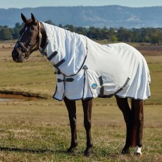 Weatherbeeta Hybrid Sheet Combo Neck (White/Charcoal) Weatherbeeta Hybrid Sheet Combo Neck (White/Charcoal)