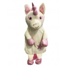 Unicorn Hot Water Bottle (Pink)