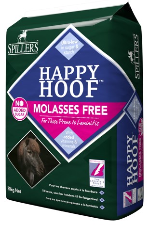 Spillers Happy Hoof Molasses Free (20kg)