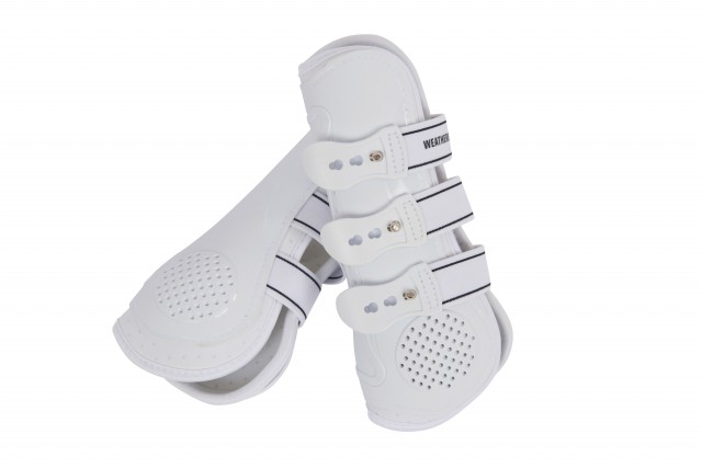 Weatherbeeta Pro Air Open Front Boots (White)