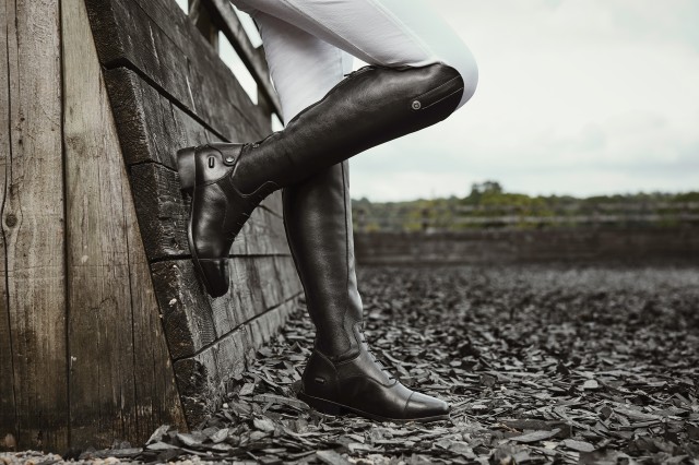 Dublin Child's Arderin Tall Field Boots (Black)