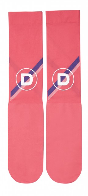 Dublin Team Stripes Stocking Sock (Poppy)