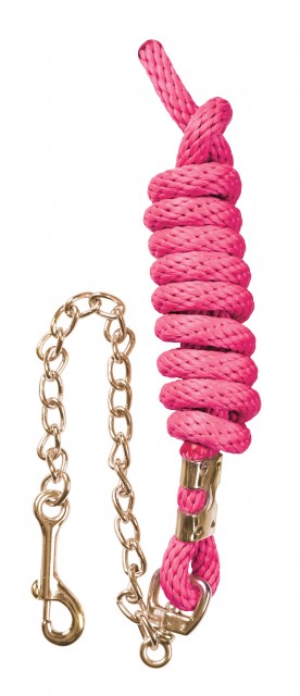 Roma Brights Lead With Chain (Hot Pink)