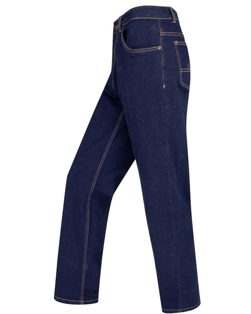 Hoggs of Fife Men's Comfort Fit Jeans (Dark Indigo)