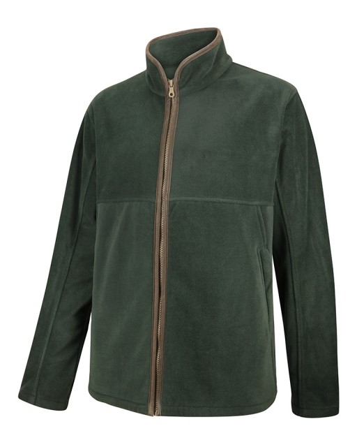 Hoggs of Fife Men's Stenton Technical Fleece Jacket (Pine)