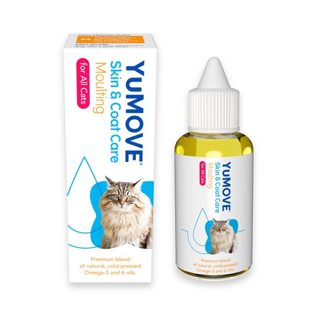 Lintbells Yumove Skin & Coat Care Moulting For All Cats