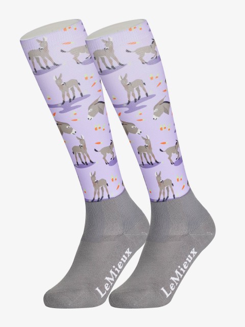 LeMieux Adult Footsies Socks (Donkeys)