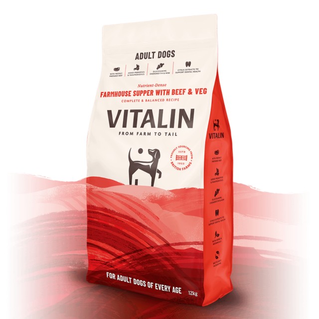 Vitalin Adult Beef & Veg (2kg)