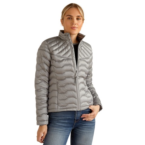 Ariat Women's Ideal Down Jacket (Iridescent Grey)