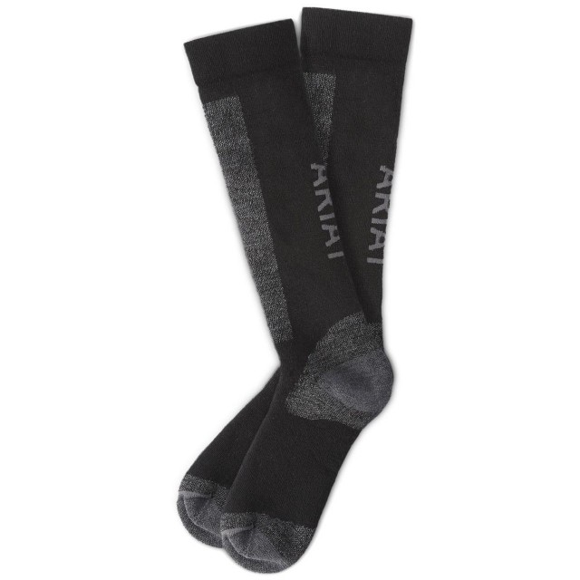 Ariat Adult Merino Socks (Black)